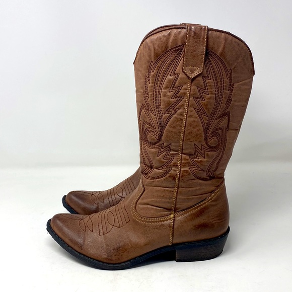 Cowboy Women's Gaucho Boots - Picture 4 of 7